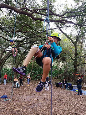 rope climbing