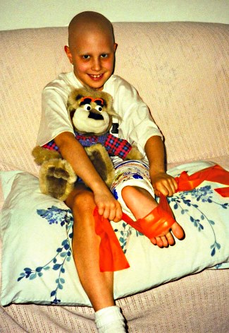 Shanna Decker as a young girl