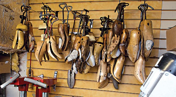 on-site shoe modification facilities